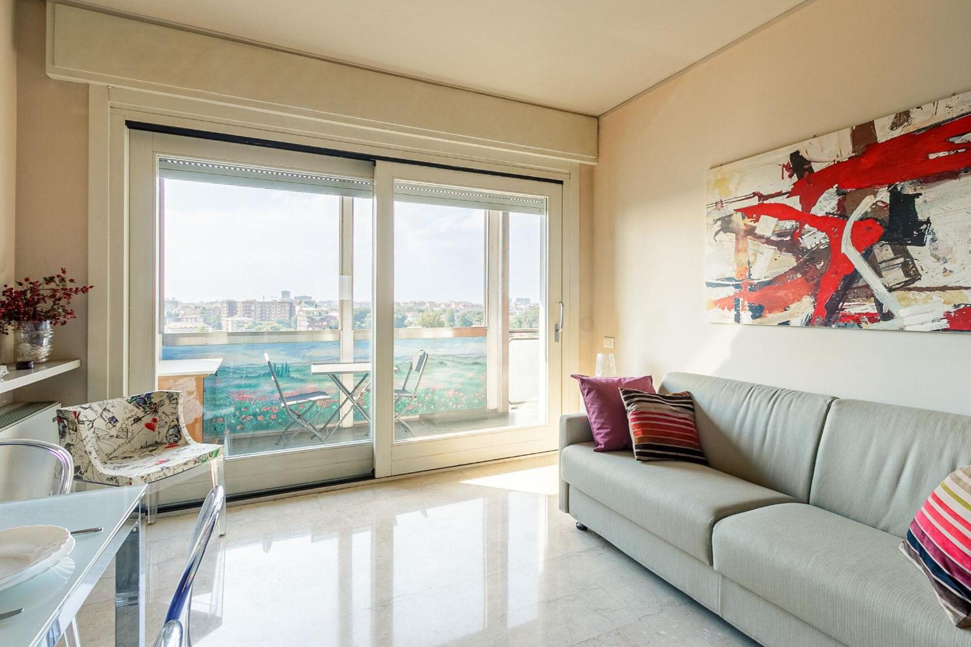 Melchiorre Gioia Vista Alpi With Terrace By Halldis Apartment Mailand